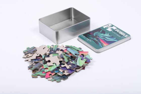 ราคาดี กระดาษกระดาษการศึกษา 100 ชิ้น ปริศนา Jigsaw Custom ออนไลน์