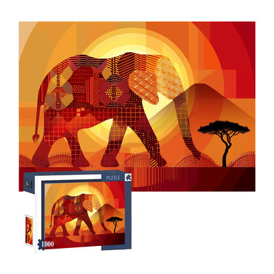 ราคาดี ปริศนาจิ๊กซอว์เพื่อการศึกษาพิมพ์ลายแบบกำหนดเอง 1000 ชิ้น ออนไลน์