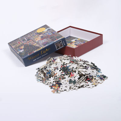 ราคาดี 500 ชิ้น พิมพ์ตามสั่ง ปริศนา Jigsaw กระดาษกระดาษสําหรับผู้ใหญ่ ออนไลน์
