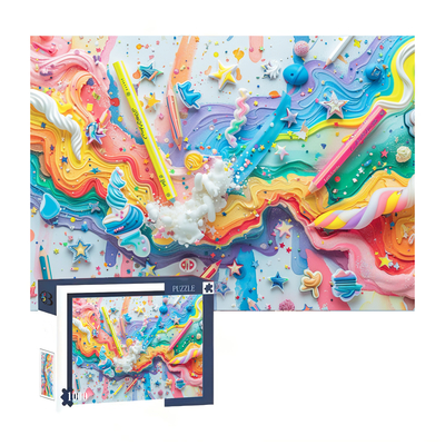 ราคาดี Educational Jigsaw Puzzle for Kids 3+ - 1000 Pieces ออนไลน์